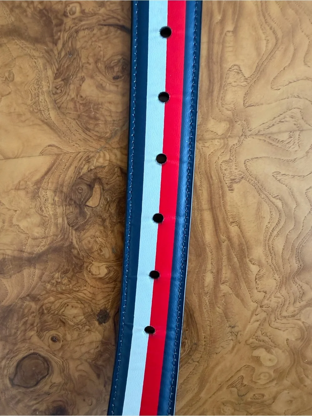 Tommy Hilfiger Flag Belt Boys Size M 26-28 Black